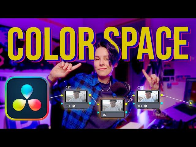 COLOR MANAGEMENT e COLOR SPACE su DAVINCI Resolve: quale SCEGLIERE e Perché? | Tutorial ITA