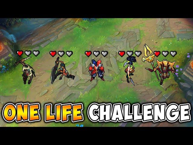 LEAGUE OF LEGENDS BUT IF WE DIE WE HAVE TO AFK (HARDCORE MODE!)