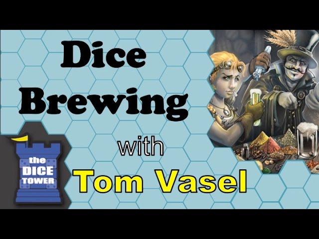 Dice Brewing Review - with Tom Vasel