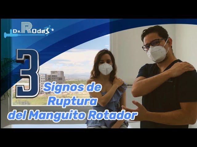 3 Signos de Ruptura del Manguito Rotador‼️