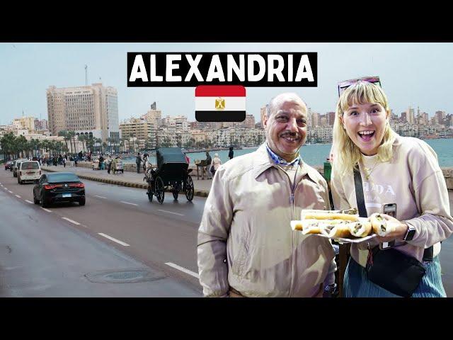 Intense Day in ALEXANDRIA, EGYPT!  Liver Street Food Feast!