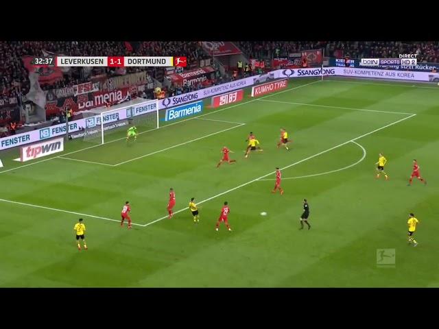 Emre can first goal for dortmund, beautiful goal