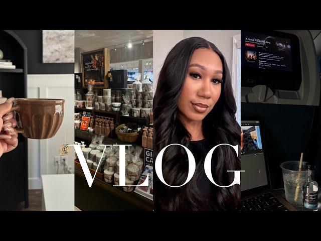 VLOG | MORE FALL DECOR SHOPPING, DAY IN MY LIFE, HOUSE UPDATES, PREPPING FOR TRIP,  WORK BTS + MORE