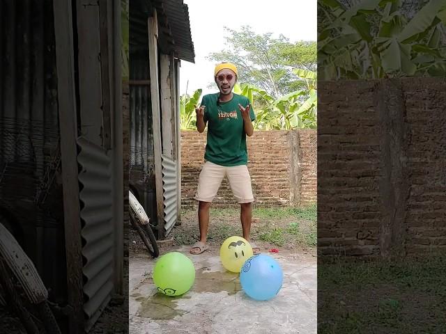 Main balon meletus #shorts #lucu #fyp