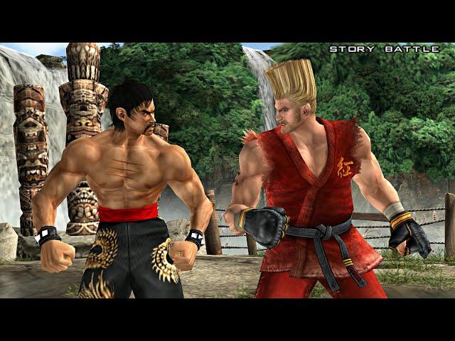 Tekken 5 - All Characters Interludes PS2 Gameplay UHD (PCSX2)