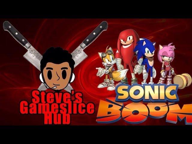 Steve's Gameslice Hub Sonic Boom (100 sub special)