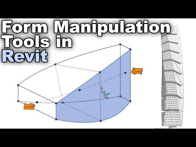 Revit Massing Tutorial - Form Manipulation Tools