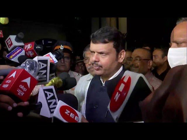 Devendra Fadnavis meets Maharashtra Governor, demands floor test; says MVA govt is in minority