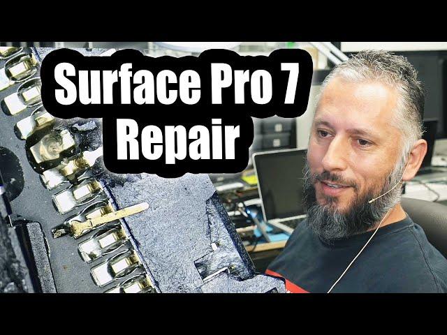 Surface Pro 7 Repair - No replacement part available.