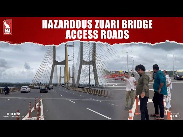 Olencio Simoes, Locals Demand Urgent Fix to Hazardous Zuari Bridge Access Roads