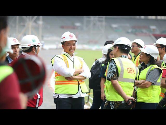 Menpora Kaget!! Setelah Meninjau Kondisi GBK Sekarang