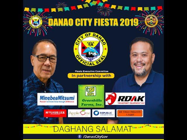 DANAO CITY FIESTA 2019 INVITATION