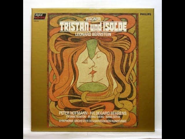 Tristan und Isolde Bernstein Munchen 1981 LP