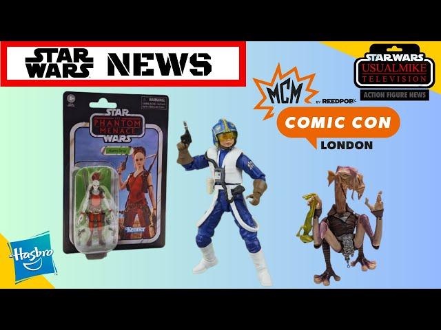 STAR WARS ACTION FIGURE NEWS MCM COMIC CON 2024 REVEALS!!!