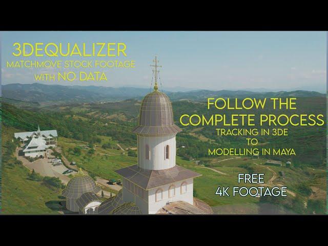 3DEqualizer - Matchmove Stock Footage With No Data - Part 1