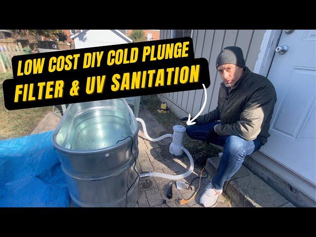 DIY Cold Plunge Filter & UV Sanitation for under $100