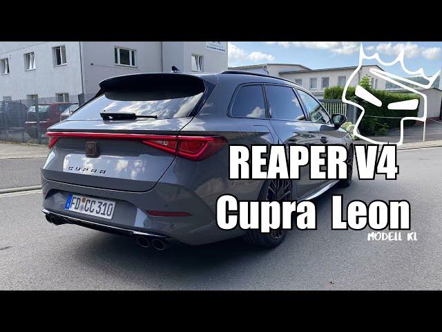 CUPRA LEON ST KL  I  ️ REAPER V4 I ️DTH EXHAUST BUILD