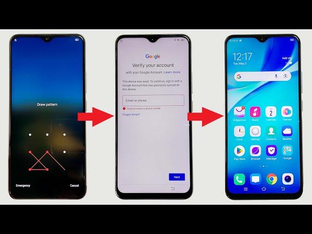 Vivo Y19 Hard Reset And Frp Bypass Android 12 | Vivo Y19 (1915) Google Account Bypass | Without Pc |