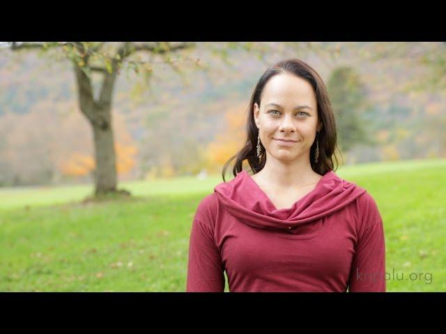 Larissa Hall Carlson at Kripalu: Nadi Shodhana Pranayama