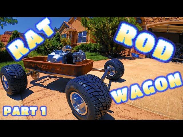 Lets build a rat rod wagon go cart with amazon parts.