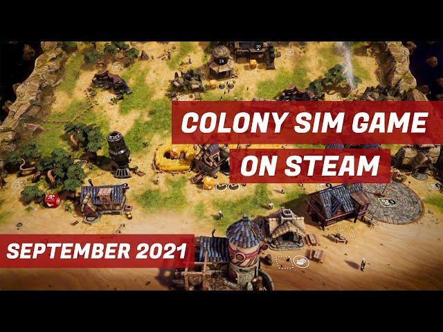 9 Best New Colony Sim Game On Steam - September