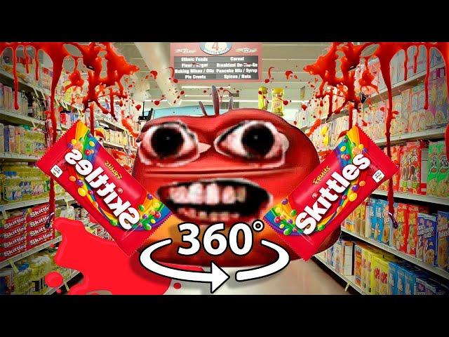 360º VR Skittles MEME: oi oi oi red larva