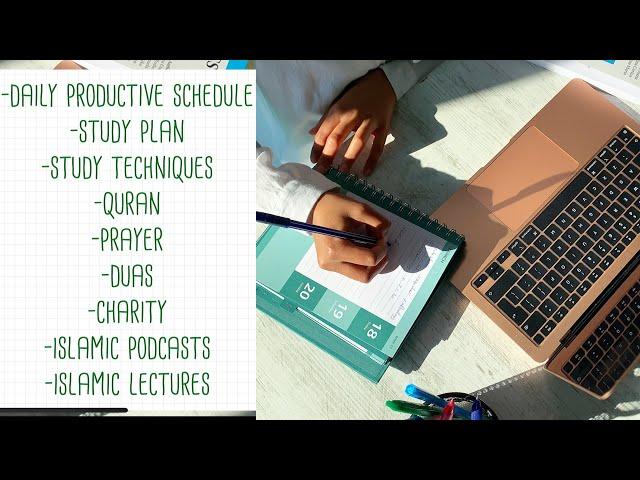 How I get top grades and increase my Ramadan worship | A med-students Ramadan prep, tips on studying