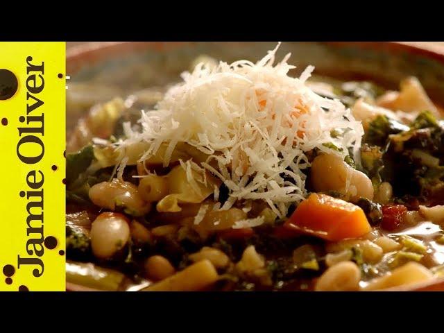 Homemade Minestrone Soup | Keep Cooking & Carry On | Jamie Oliver