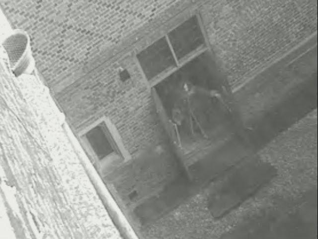 Hampton Court Palace CCTV ghost "Skeletor"