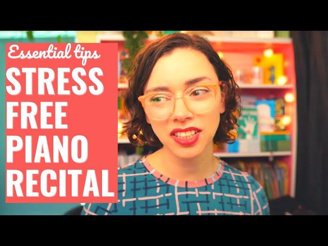 Piano Recital Tips for Teachers