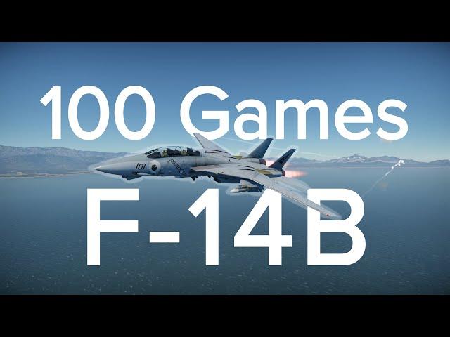 I played 100 GAMES in the F-14B and became Tom Cruise