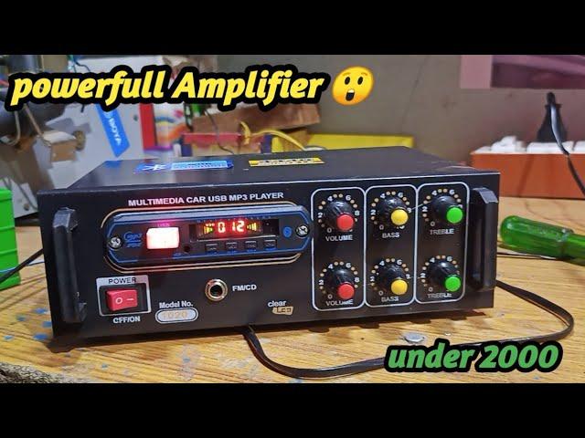 4440 double ic amplifier unboxing review // sounds testing // best power amplifier