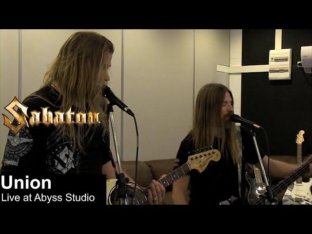 Sabaton - Union Live Studio Recording 2015