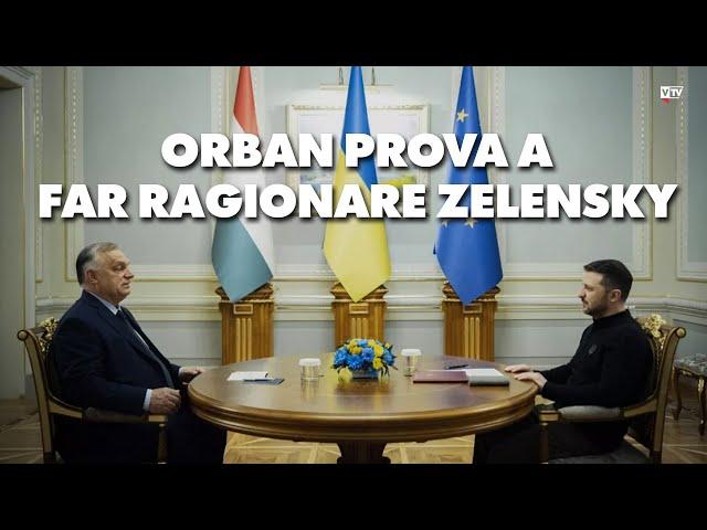 Orban prova a far ragionare Zelensky - Dietro il Sipario - Talk Show