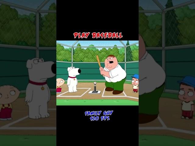 Peter plays baseball