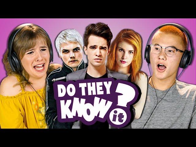 DO TEENS KNOW 2000s POP PUNK MUSIC? #2 (REACT: Do They Know It?)