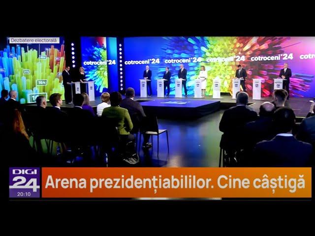 Dezbaterea președinților la Digi24