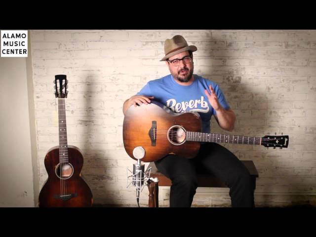 Ibanez AVC6DTS Artwood Vintage Distressed Demo & Review