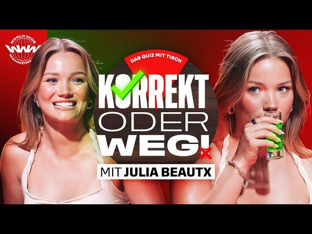 KORREKT oder WEG! (mit Julia Beautx und Wildcard Fabian)