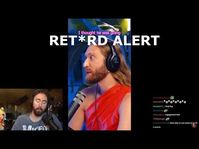 I reacted to Asmongold: How the f*ck is this acceptable.. A freaking r*t*rd saying HIV=Diabetics