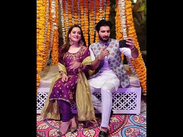 Aiman or Muneeb ki dholki ma mustian@Dream of Saima