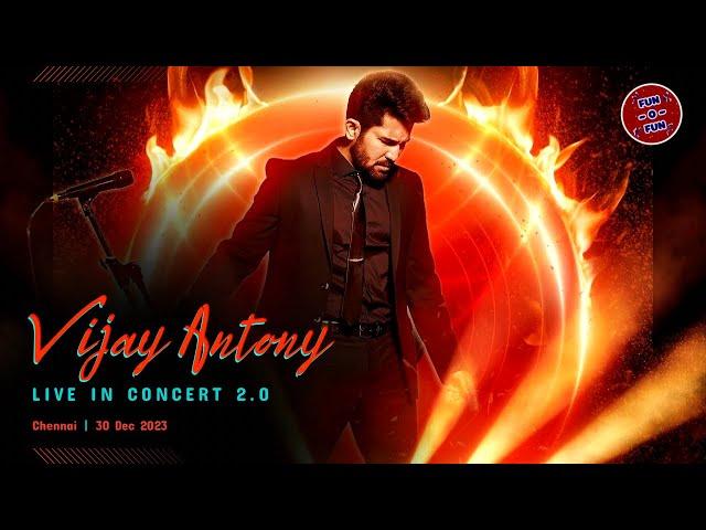 Vijay Antony Live in Concert 2.0 ️| 4K Video | OG Vibe | YMCA Nandanam, Chennai | 30th Dec 2023