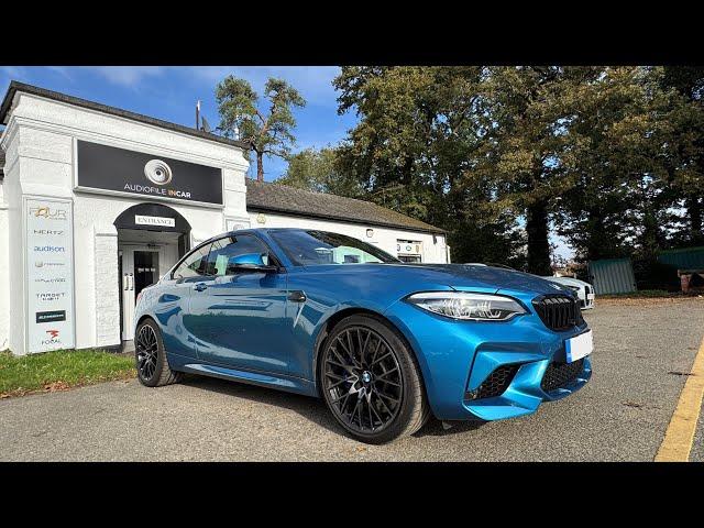 BMW M2 in for the System 3 Morel, a Stunning, Hidden Audio Upgrade