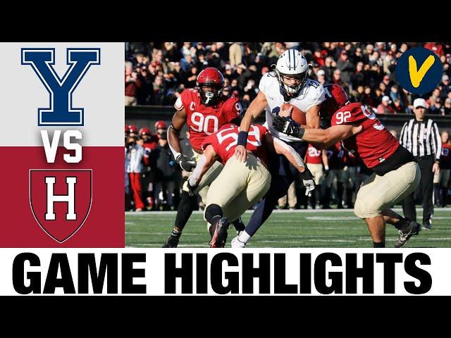 Yale vs Harvard | 2022 College Football Highlights