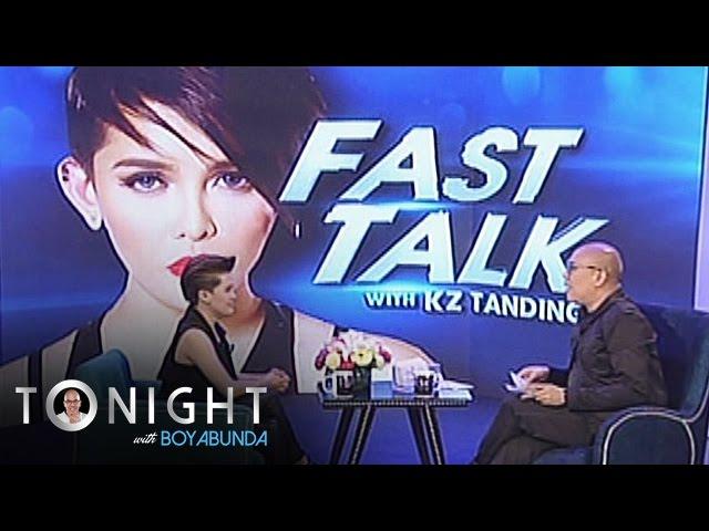 TWBA: KZ makes Boy Abunda laugh during her Fast Talk