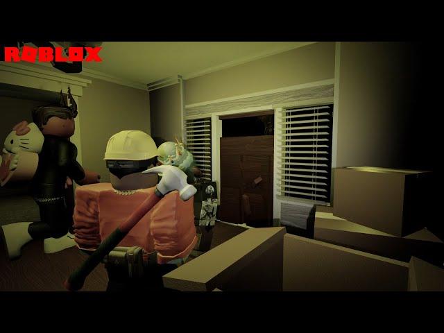 4 Idiots Locked Inside | Roblox Midnight Hours