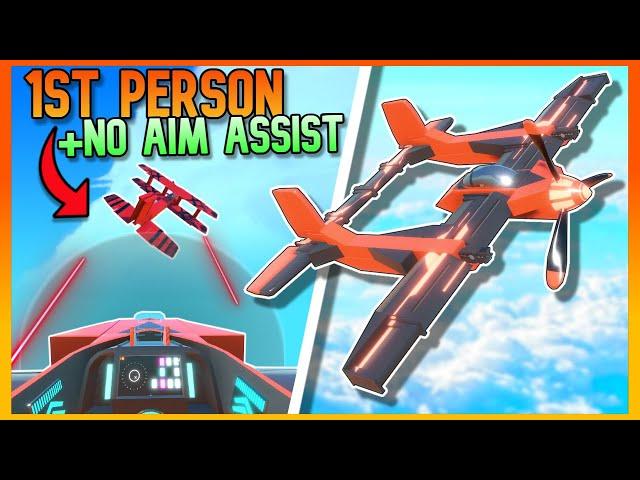 DOGFIGHT But We Are in 1st PERSON + NO AIM ASSIST!