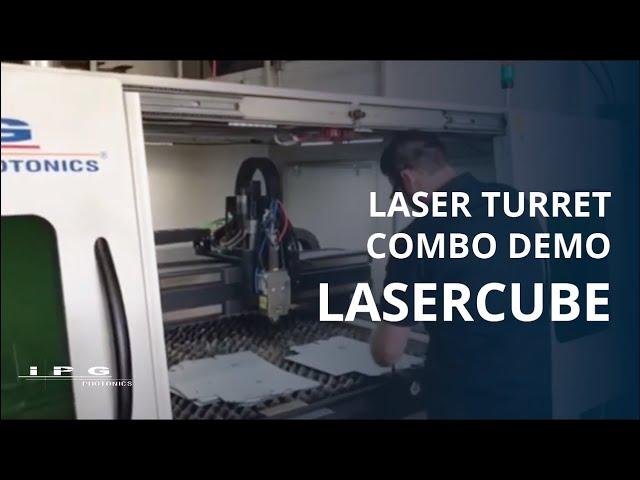 Laser Turret Combo | IPG's LaserCube Demo