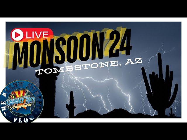 Sunday Night Monsoon in Tombstone - The Allen Street Vlog