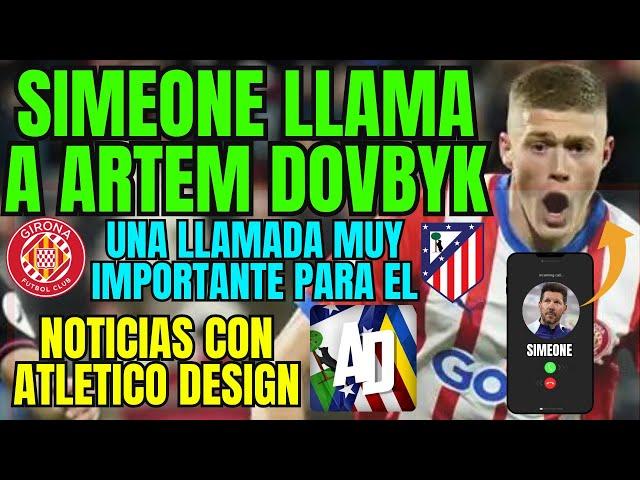 ¡SIMEONE HA LLAMADO A DOVBYK! Y PUEDE AYUDAR A RESOLVER LA SITUACIÓN